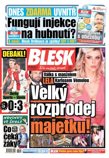 Obálka e-magazínu Blesk 31.8.2026