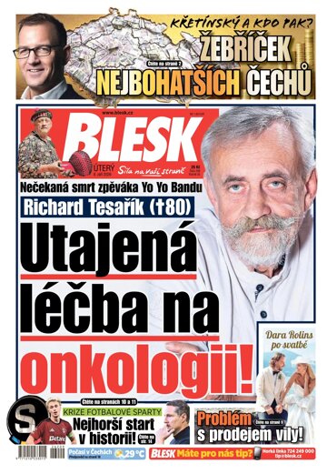 Obálka e-magazínu Blesk 8.9.2026