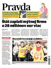 Obálka e-magazínu Pravda 7.10.2010