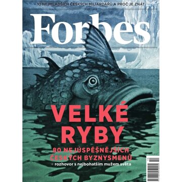 Obálka audioknihy Forbes říjen 2018
