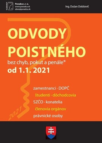 Obálka knihy Odvody poistného od 1.1.2021