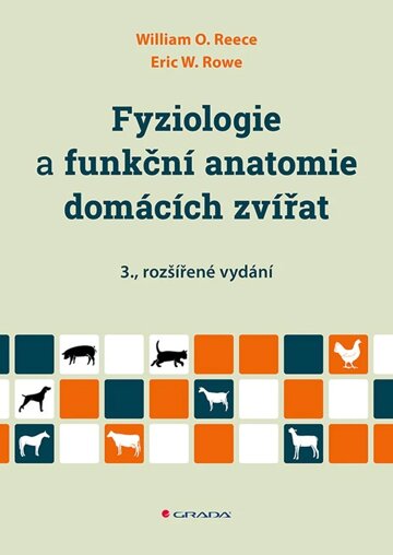 Obálka knihy Fyziologie a funkční anatomie domácích zvířat