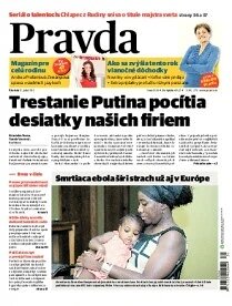 Obálka e-magazínu Pravda 31. 7. 2014