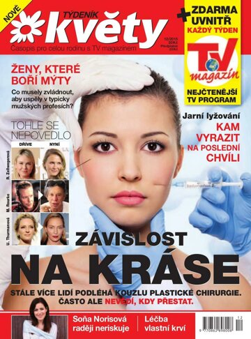 Obálka e-magazínu Týdeník Květy 12/2015