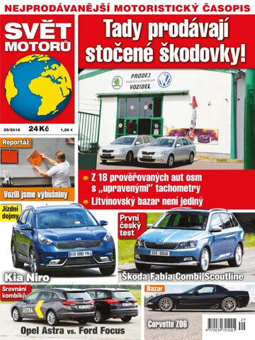 Obálka e-magazínu Svět motorů 18.7.2016