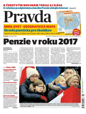 Obálka e-magazínu Pravda 19.12.2016