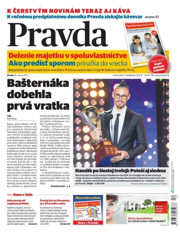 Obálka e-magazínu Pravda 22.3.2017