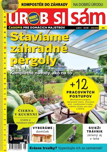 Obálka e-magazínu Urob si sám 6/2018