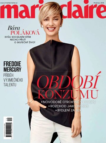 Obálka e-magazínu Marie Claire 12/2018