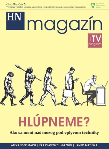 Obálka e-magazínu Prílohy HN magazín 9/5