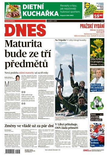 Obálka e-magazínu MF Dnes 8.4.2019