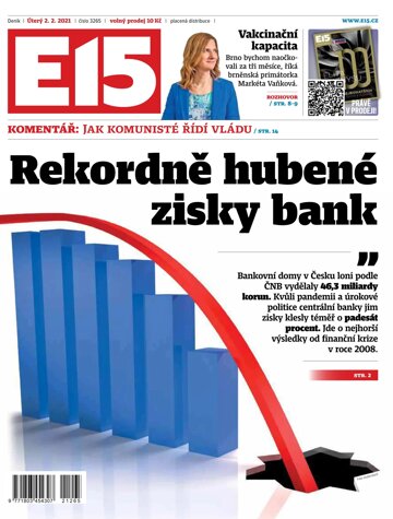 Obálka e-magazínu E15 2.2.2021