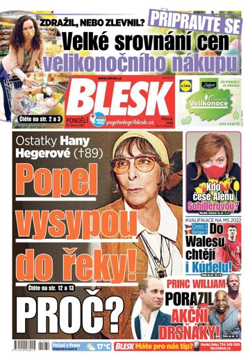 Obálka e-magazínu Blesk 29.3.2021