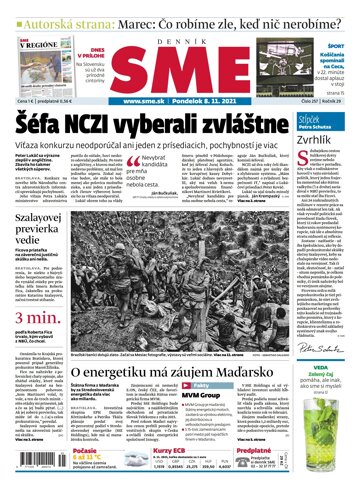 Obálka e-magazínu SME 8-11-2021