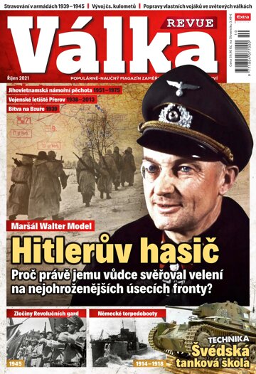 Obálka e-magazínu Válka REVUE 10/2021