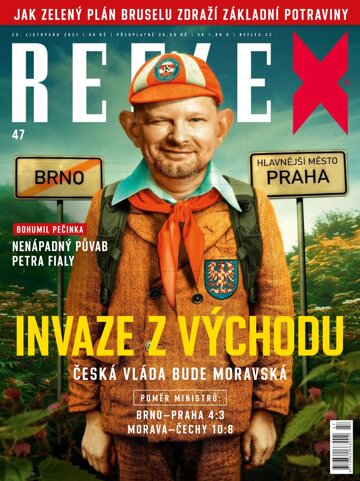 Obálka e-magazínu Reflex 47/2021