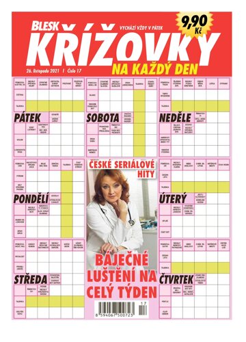 Obálka e-magazínu Blesk křížovky na každý den 17/2021