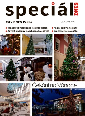 Obálka e-magazínu Magazín DNES SPECIÁL Praha - 26.11.2021