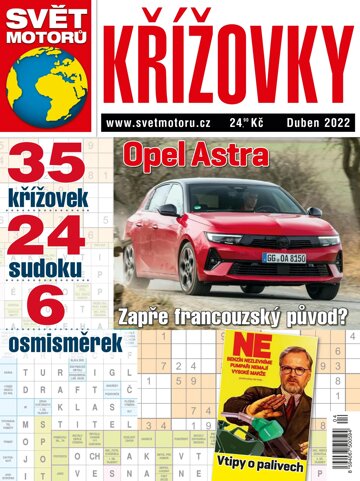 Obálka e-magazínu Svět motorů Křížovky 4/2022