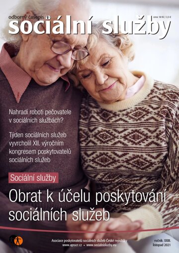 Obálka e-magazínu Sociální služby 11/2021