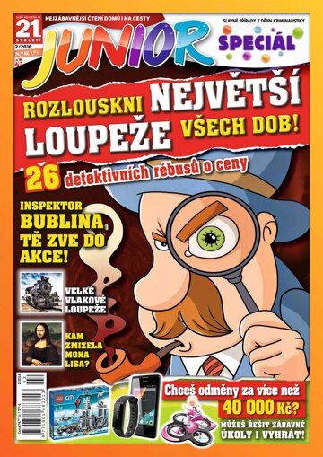 Obálka e-magazínu 21. století JUNIOR speciál 2/16