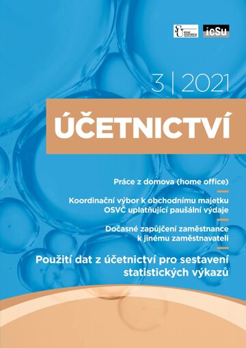 Obálka e-magazínu Účetnictví 3/2021