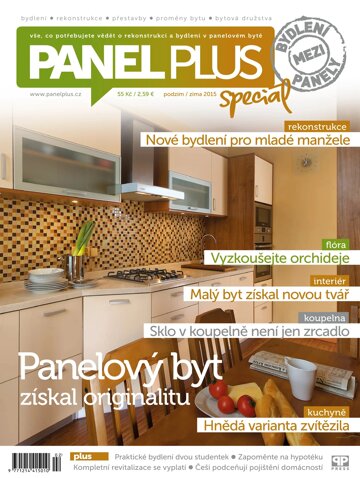 Obálka e-magazínu Bydlení mezi Panely PANEL PLUS SPECIÁL podzim 2015