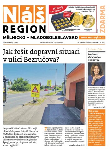 Obálka e-magazínu Náš Region - Mělnicko/Mladoboleslavsko 22/2023
