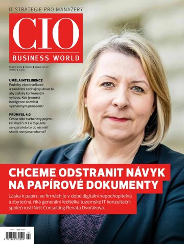 Obálka e-magazínu CIO Business World 2/2024