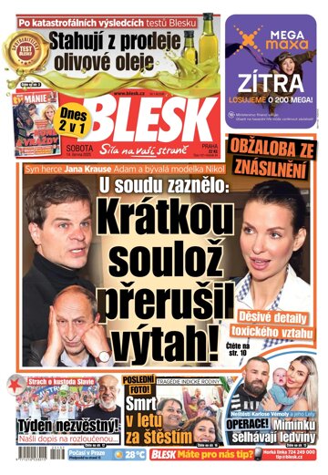 Obálka e-magazínu Blesk 14.6.2025