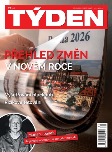 Obálka e-magazínu Týden 01