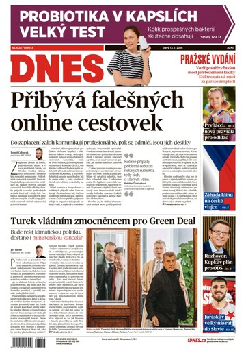 Obálka e-magazínu MF Dnes 13.1.2026