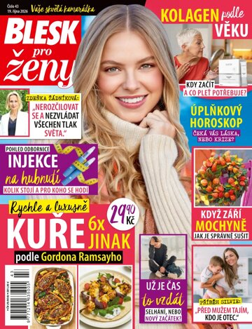 Obálka e-magazínu Blesk pro ženy 43/2026