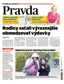 Obálka e-magazínu Pravda 12.11.2011