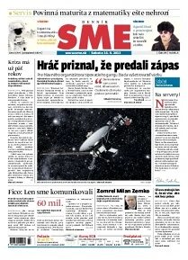 Obálka e-magazínu SME 14.9.2013