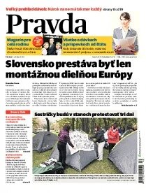 Obálka e-magazínu Pravda 3.10.2013