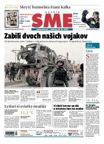 Obálka e-magazínu SME 28.12.2013