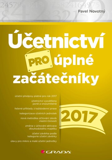 Obálka knihy Účetnictví pro úplné začátečníky 2017