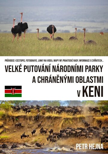 Obálka knihy Velké putování národními parky a chráněnými oblastmi v Keni