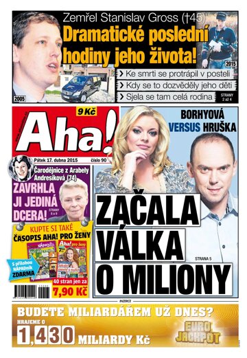 Obálka e-magazínu AHA! 17.4.2015