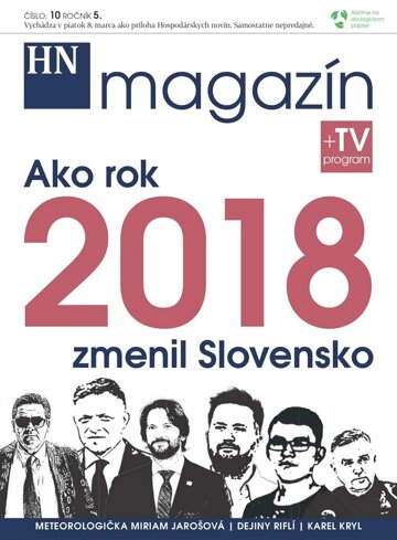 Obálka e-magazínu HNmagazín 10/5