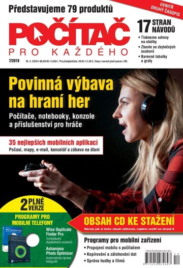Obálka e-magazínu Počítač prokaždého 7/2019