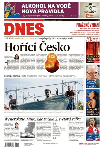 Obálka e-magazínu MF Dnes 31.8.2019