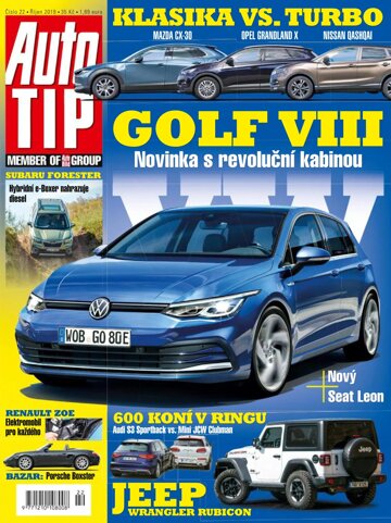 Obálka e-magazínu Auto TIP 22/2019
