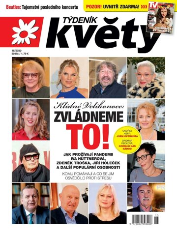 Obálka e-magazínu Týdeník Květy 15/2020