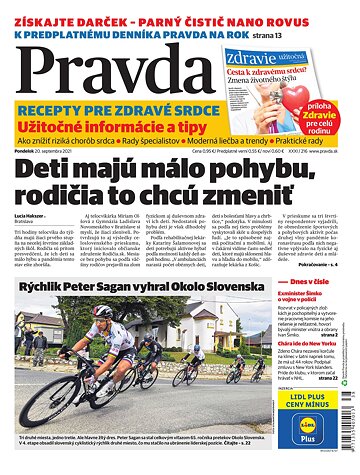 Obálka e-magazínu Pravda Dennik 20. 9. 2021