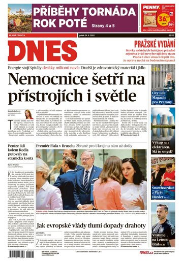 Obálka e-magazínu MF Dnes 24.6.2022