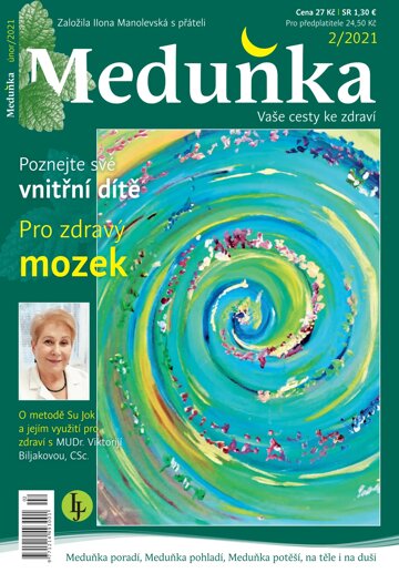 Obálka e-magazínu Meduňka 2/2021
