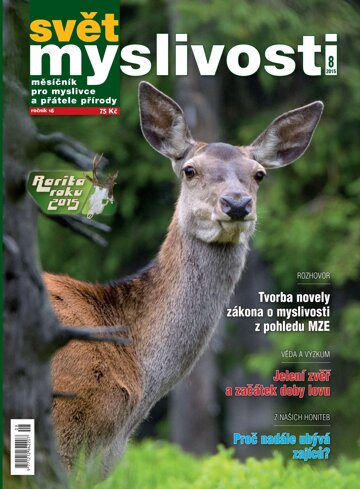 Obálka e-magazínu SVĚT MYSLIVOSTI 08*2015