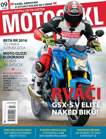 Obálka e-magazínu Motocykl 9/2015